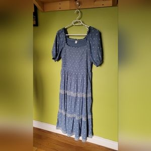Old Navy - Medium Dress (will fit large) - With Pockets - Cotton/Rayon Blend